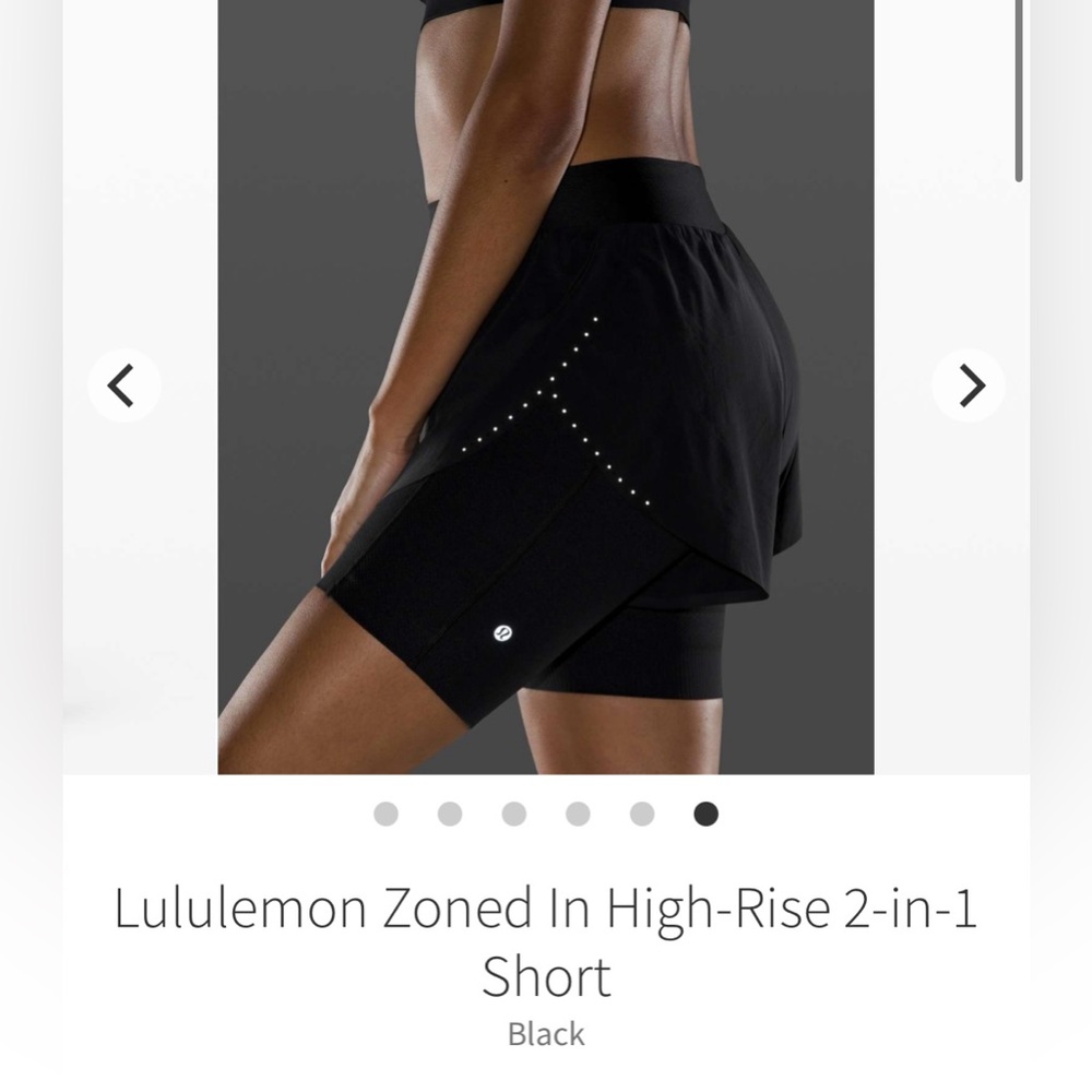 Lululemon Zoned In Shorts